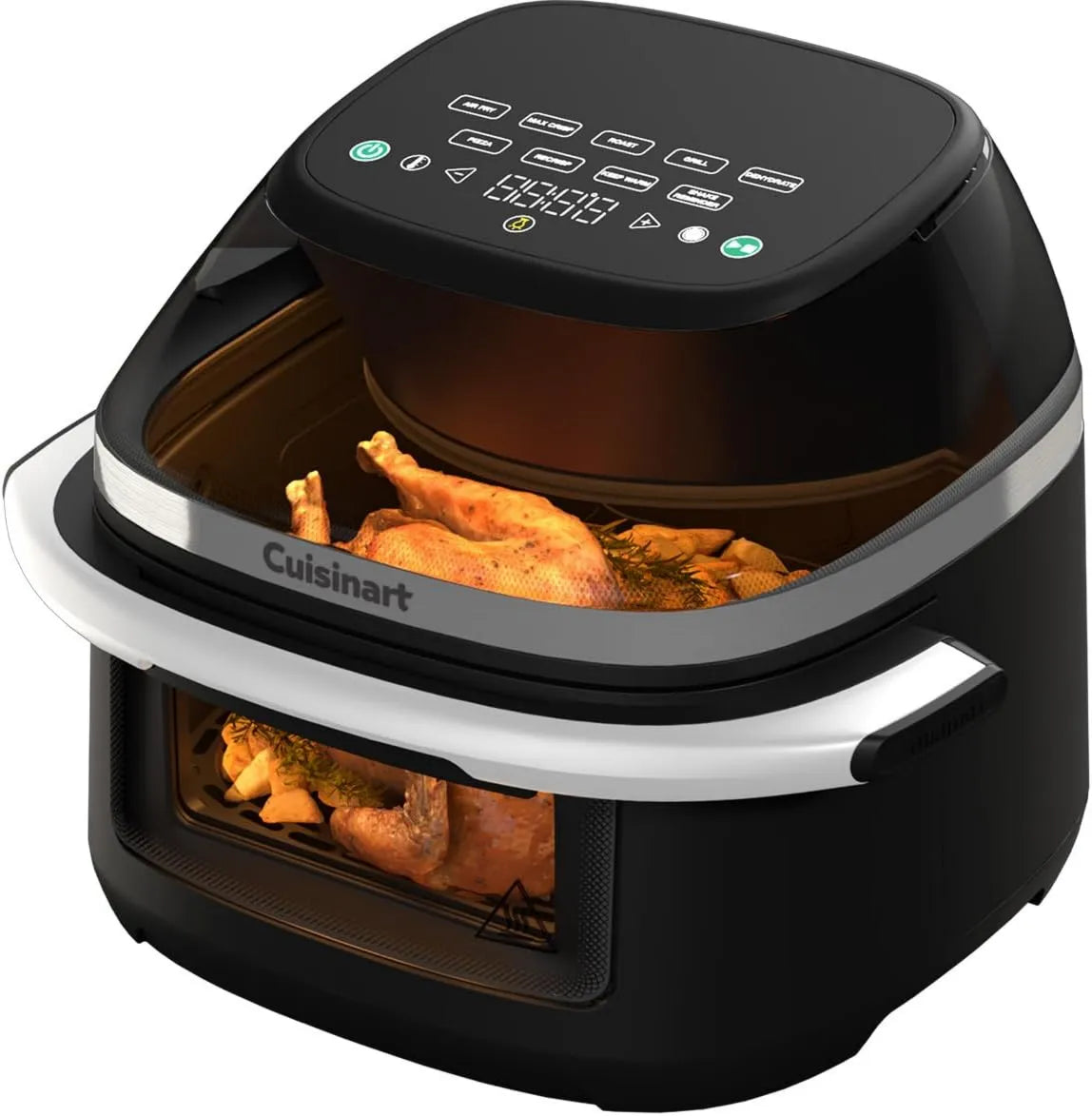 CUISINART frytkownica beztłuszczowa, Frytkownica na gorące powietrze, 8, 5 l, grill, pizza, ciasto, okno 280 °, 230°C, bez PFAS