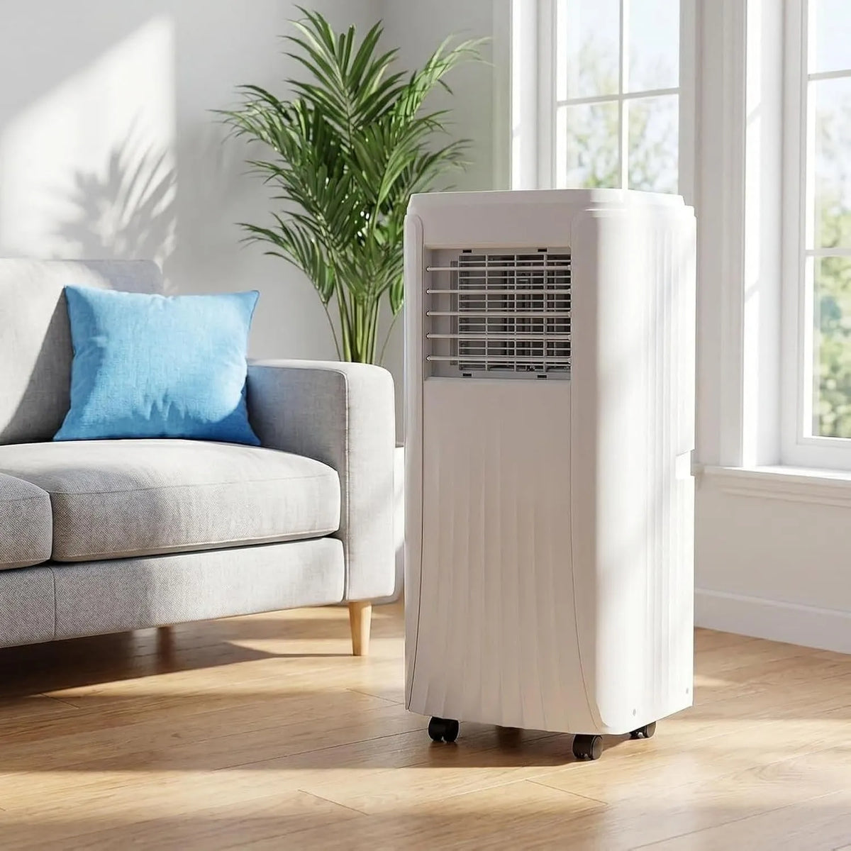 Faozhuo klimatyzator przenośny, 3 -in-1 klimatyzator, przenośny, cichy, 7000 Btu 3 w 1