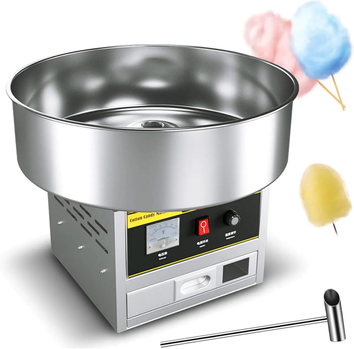 Naturalpowev, Maszyna do barbecue, maszyna do brode z tatą, 1200 W, profesjonalna, stal nierdzewna, do domu