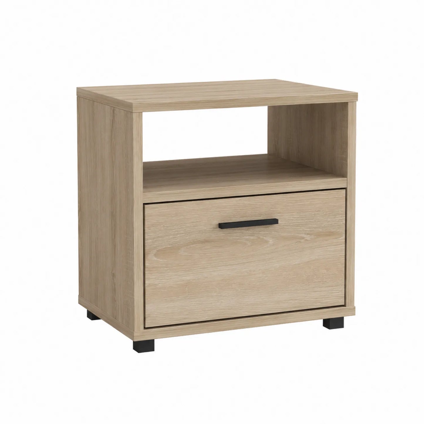 Szafka nocna z płyty MDF dąb 50x50x40 cm