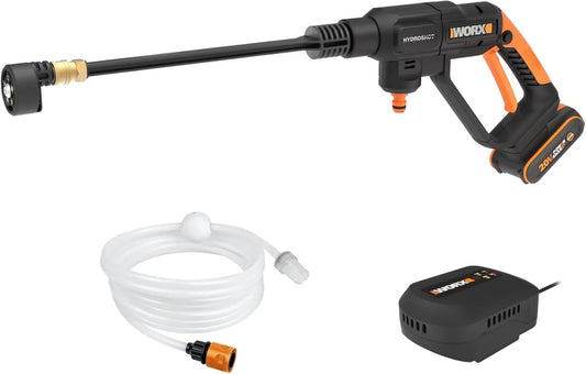WORX, Wysokie ciśnienie, 20 V, WG621E 2-in-1, do 24, 2 bar 2-en-1