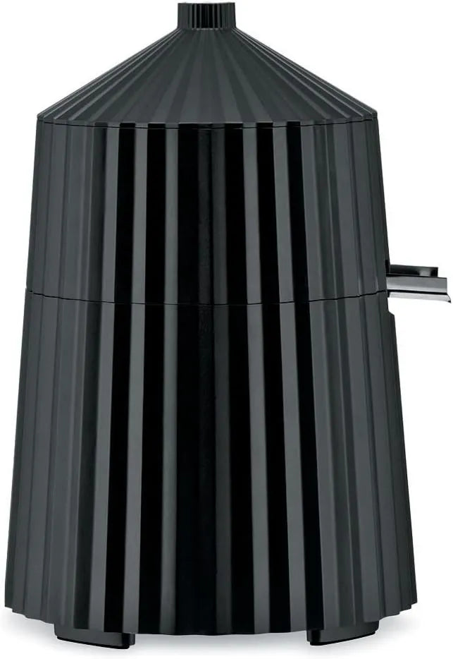 Alessi, Gniazdo MDL07, 80 W, czarne, plastikowe, Ruffle B / UK Elektryczne prasy cytrusowe projekt w termoplastycznej żywicy British 80 W gniazdo czarny