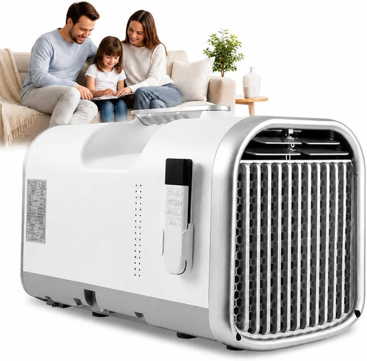 BoTongSiHai klimatyzator przenośny, Klimatyzator, Przenośne, Biały, 4400 BTU, Przenośny Caravan Air Confitioner 4400 / 5100 BTU