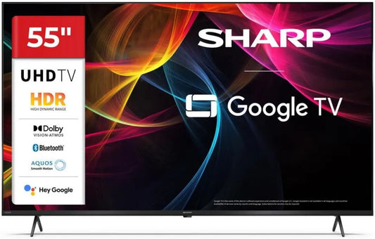 Sharp telewizor, Google 55HL4265E Smart TV, 55 cali, TV, 4K UHD, Dolby Sound, HL Series