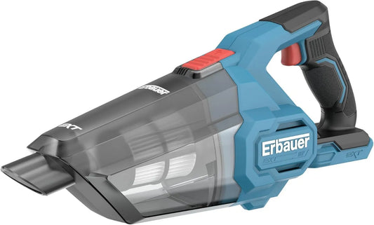 ERBAUER, 18 V Bezprzewodowy Odkurzacz ręczny bez baterii, 18 V, ERI1110VAC, ssanie elektryczne