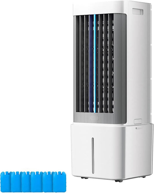 LYUCAYHQ klimatyzator przenośny, Odświeżacz powietrza, 14 l, 80 W, zasięg 25 m², zakres 5M