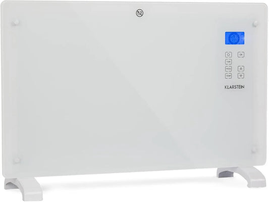 KLARSTEIN grzejnik elektryczny, 2000 W, kółka wyporowe, termostat, tłumik