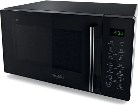 Whirlpool MWP253B kuchenka mikrofalowa, 900 W, 1050 W, podgrzewanie i rozmrażanie z regulacją mocy