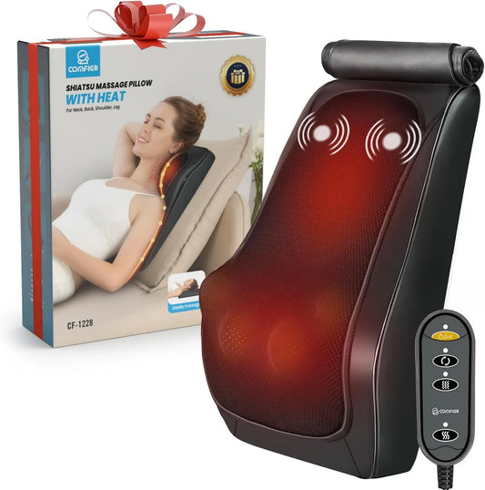COMFIER, Elektryczny grzejnik, efekt 3D, 3D massager pleców i szyi