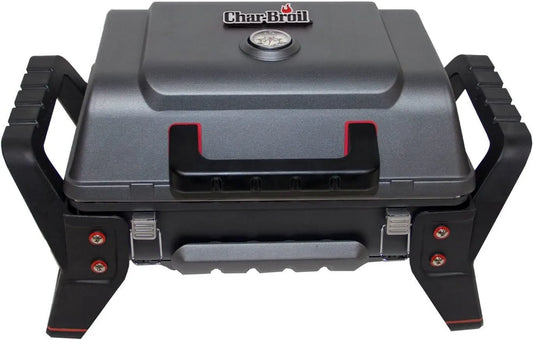 Charbroil, Grill2Go Grill, Przenośny, Gazowy Grill, Dotyk, Kemping, Stal nierdzewna, Funkcja grzewcza, na kemping i Wyjazdy