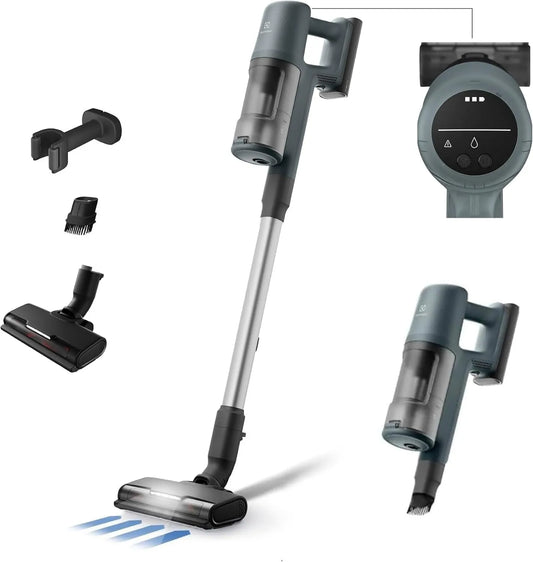 Electrolux EP61CB21OG odkurzacz, 103 000 RPM, 40 min, 20 min, zasilanie akumulatorowe, Odkurzacz Bezprzewodowy Clean 600, mocne ssanie