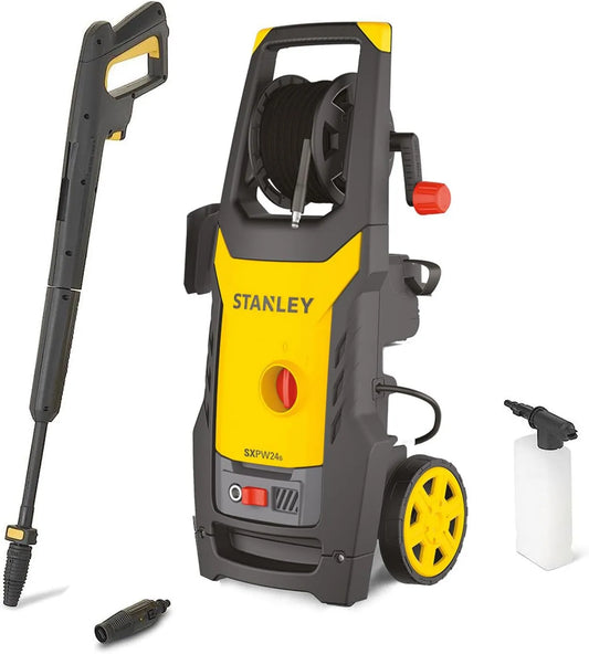 STANLEY, Wysokie ciśnienie czyszczące, 2400 W, SXPW24B, na zewnątrz, 170 Bar, 500 l / h