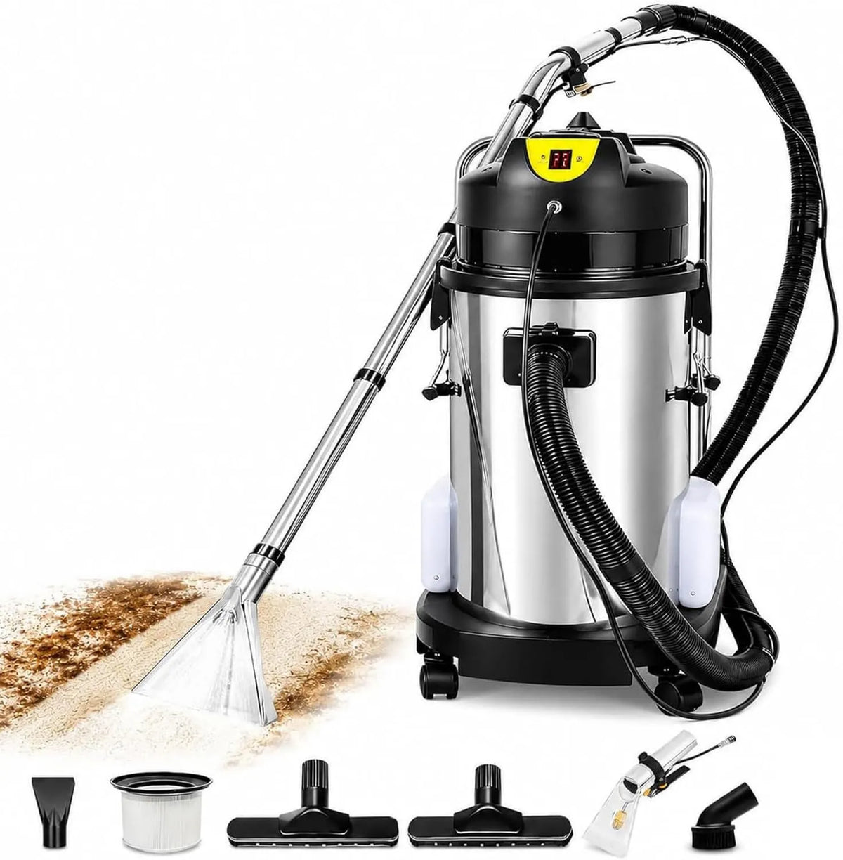 AETEREOS odkurzacz piorący, Odkurzacz 3- in-1, 40 l, przemysłowy, profesjonalny 3 w 1
