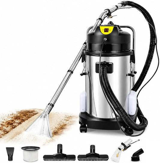 AETEREOS odkurzacz piorący, Odkurzacz 3- in-1, 40 l, przemysłowy, profesjonalny 3 w 1