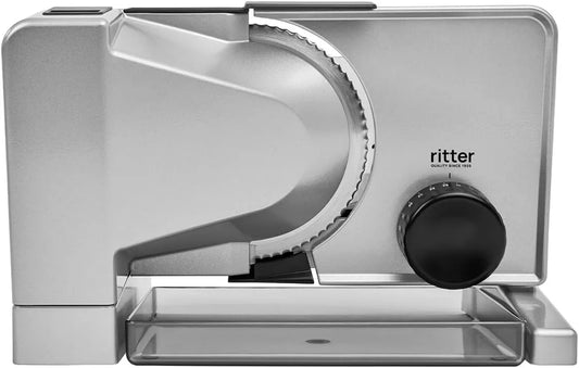 Ritter serano 5 elektryczna krajalnica do chleba, 23 mm, 24 cm, wędlin i sera, Made in Germany