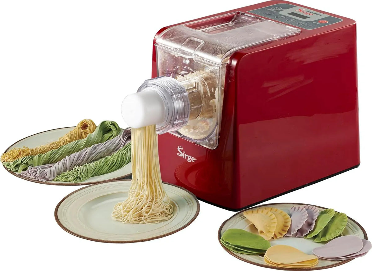 Sirge maszynka do makaronu, Maszyna do makaronu, 300 W, 22 utwory w zestawie, do 900 g świeżego makaronu 900 g