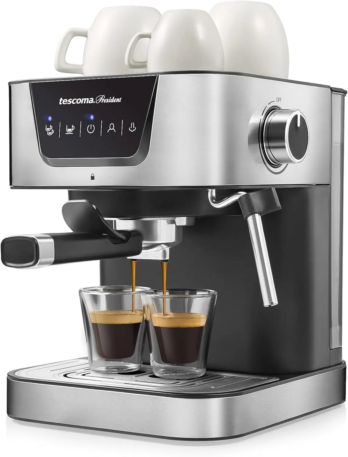 Tescoma automatyczny ekspres do kawy, Maszyna do kawy Espresso, para parowa, wąż parowy, ekspres do kawy espresso, 909010 Instrukcja obsługi maszyny Espresso 19 bar