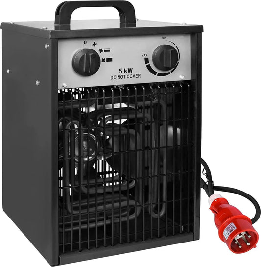 Aufun, Grzejnik elektryczny, 5000 W, na zewnątrz, profesjonalny, czarny, 5 kW