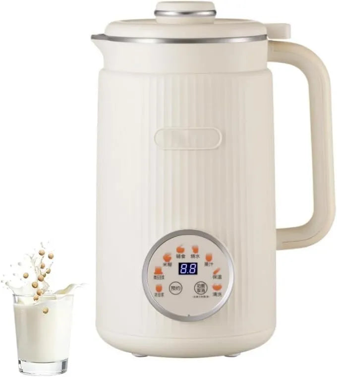 Generic spieniacz do mleka, Mikser, 1, 2 l, zegar, 10 ostrzy i 24 h, Maszyna do mleka roślinnego 1.2 l