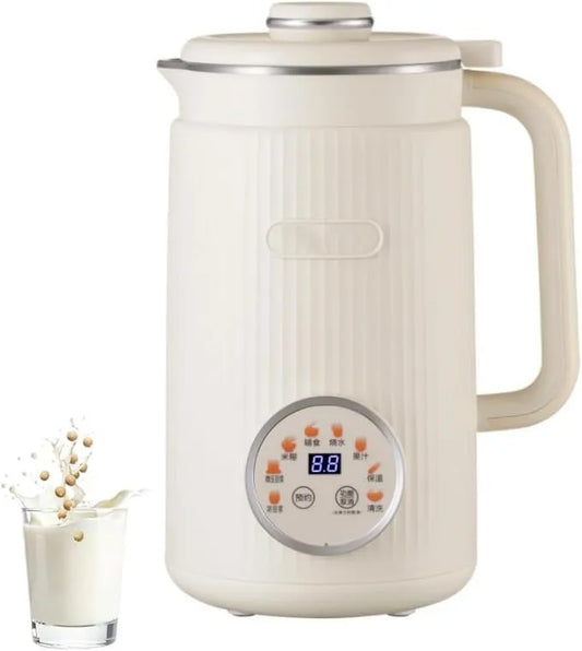 Generic spieniacz do mleka, Mikser, 1, 2 l, zegar, 10 ostrzy i 24 h, Maszyna do mleka roślinnego 1.2 l