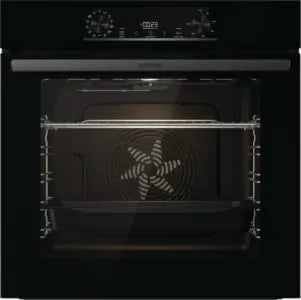 Gorenje piekarnik do zabudowy, BOS6737 E02B Elektryczny piec do pizzy, 77 l, wbudowany, grill, czarny, OptiBake BOS6737 E02B Elektryczny budynek piekarnika w 77 l AquaClean powietrza gorąco