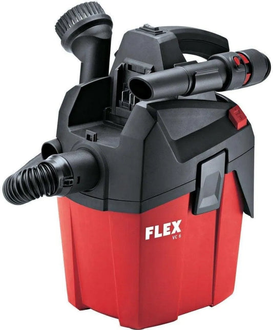 Flex, Odkurzacz VC 6, 6 l, 18 V, klasa energetyczna E