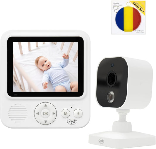 PNI, BM280 Babyphone, Monitor wideo dla dzieci, Bezprzewodowy, 2.8 Inch