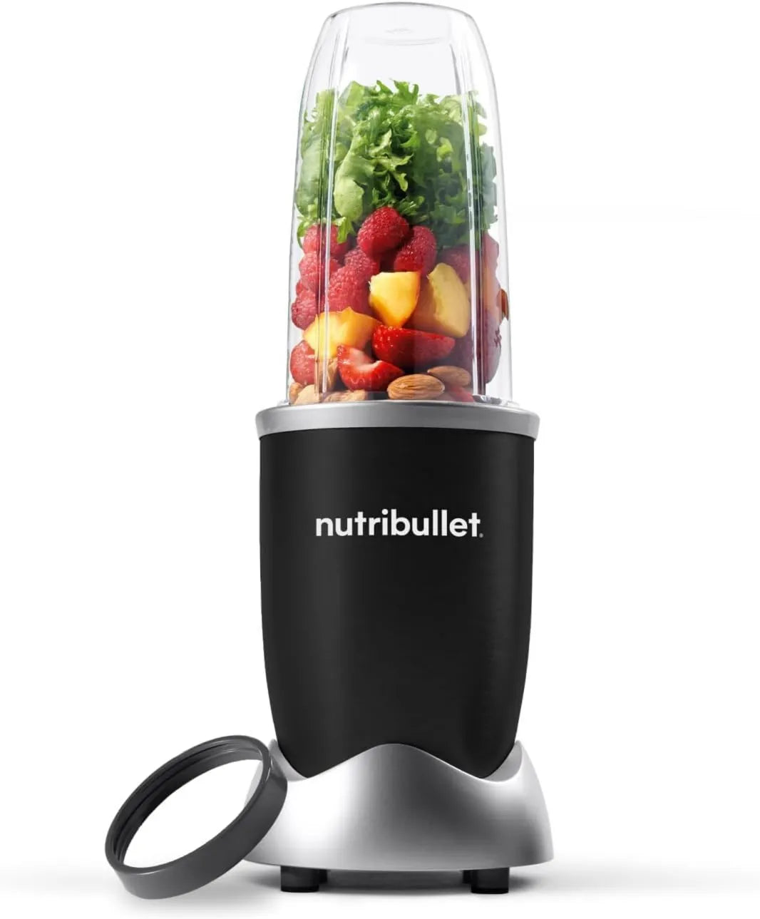 NutriBullet blender kielichowy, Mikser NB904B, 900 W, czarny, 700 ml, cyfrowy Pro 900 Watt
