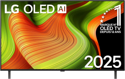LG telewizor, OLED48B5 Gen2 Smart TV, 121 cm, TV, 4K UHD, Dolby Vision & Atmos, Procesor α8 AI 4K, TV OLED 2025, 48 ', Alexa
