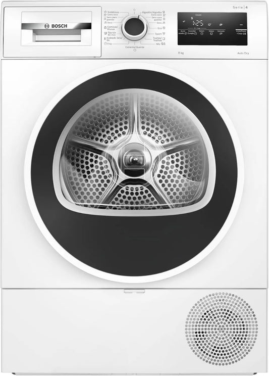 Balay suszarka z pompą ciepła, Bosch WTR85 V00ES Suszarka, 8 kg, biała