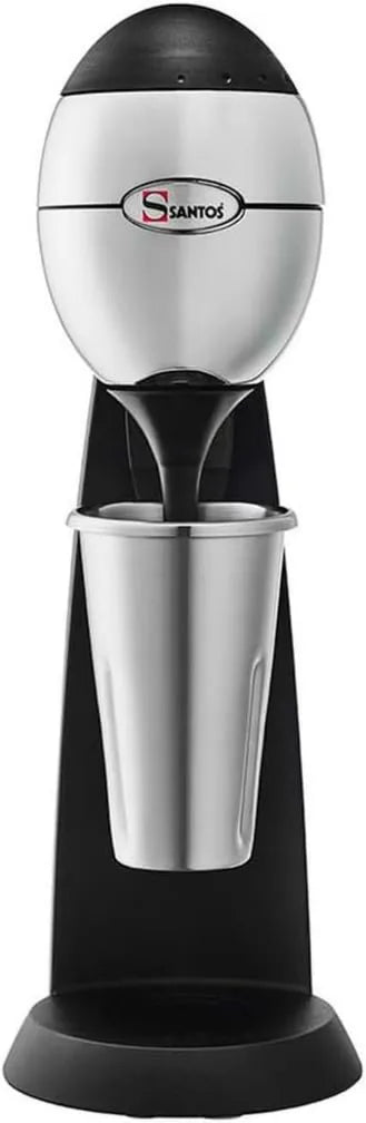 Santos, profesjonalny Shaker czarny elektryczny No. 54 wyposażony w 2 Bols