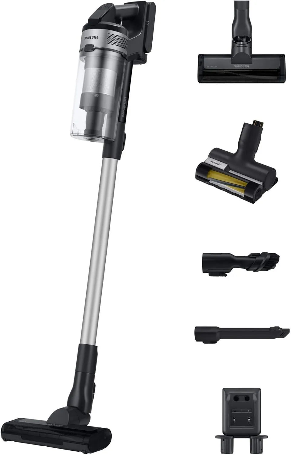 Samsung odkurzacz pionowy, VS15A60BGR5 Odkurzacz, ssanie urządzenia elektrycznego, Odkurzacz Broom Jet 65 Pet