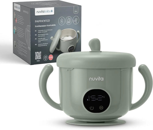 Nuvita, Przenośne, IP65, stal nierdzewna, funkcja grzewcza, dla Baby