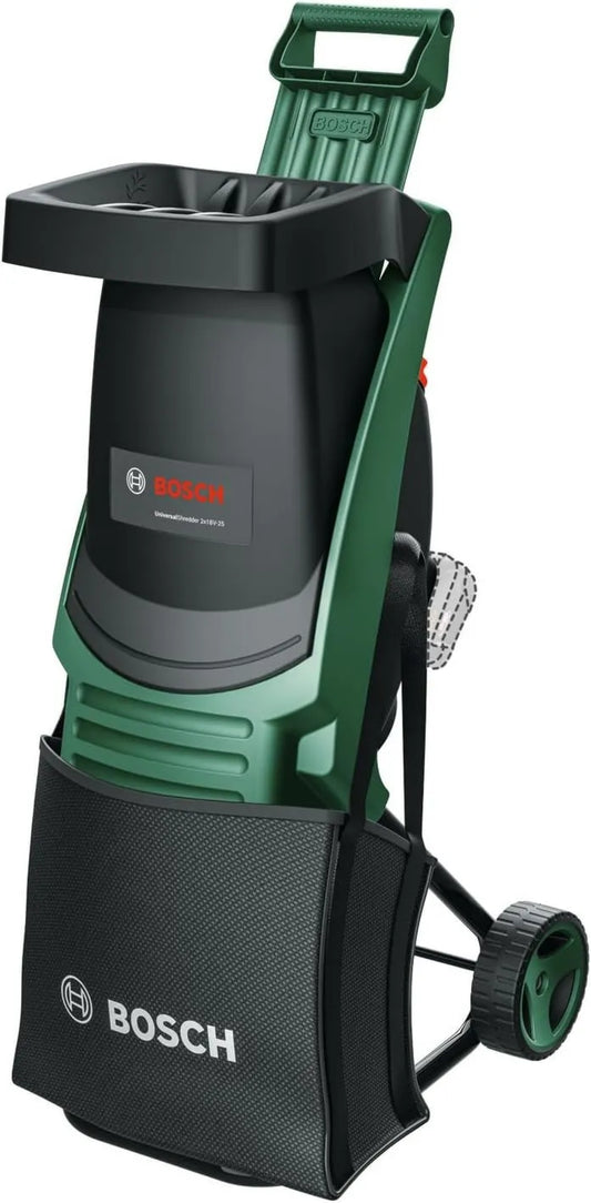 Bosch, Ładowarka, silnik, 25 mm, UniversalShredder 2x18 V- 25 bezprzewodowy kruszarka bez nietoperza 2x18 V-25