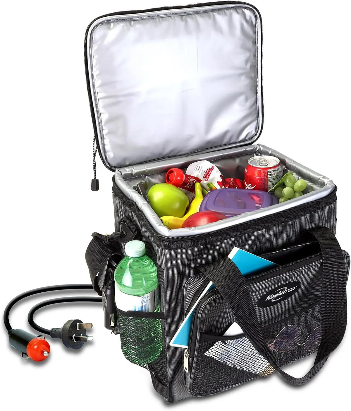 Koolatron, Isotermalny worek 13 l Elektryczna chłodnica Przenośny lód 12 V, 13 l, 12 V, IP65, samochód, kemping, mini przenośna lodówka