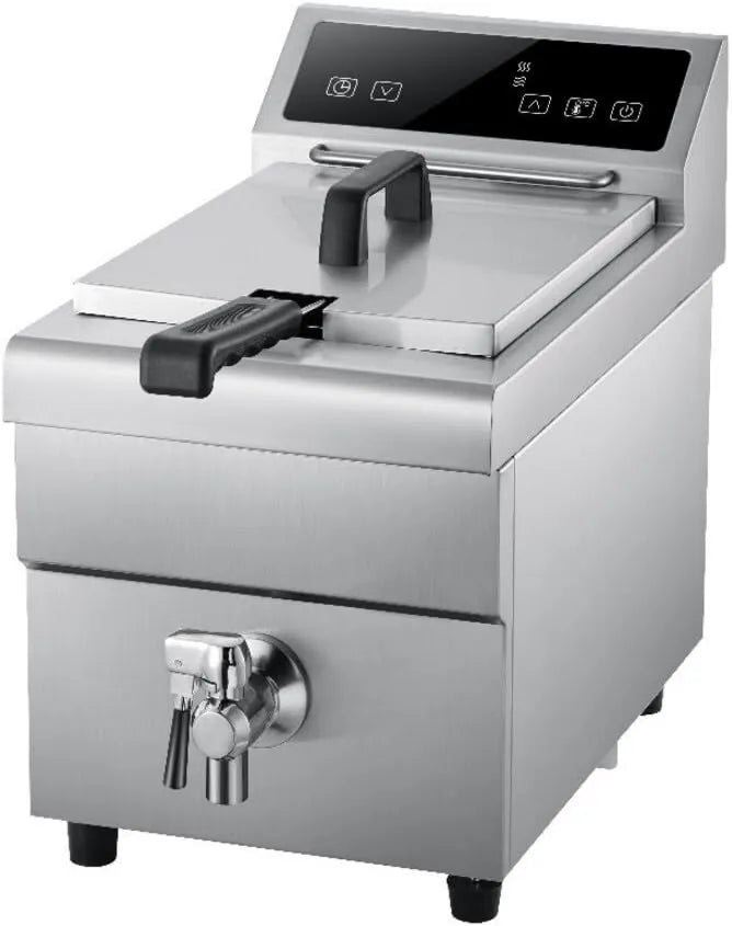 METRO Professional, METRO profesjonalny Kran kuchenny, 48, 5 x 29 x 40, 5 cm, 8 l, 3500 W, METRO GIDF1008, stal nierdzewna, srebro