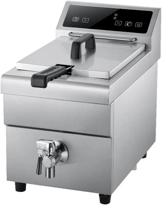 METRO Professional, METRO profesjonalny Kran kuchenny, 48, 5 x 29 x 40, 5 cm, 8 l, 3500 W, METRO GIDF1008, stal nierdzewna, srebro
