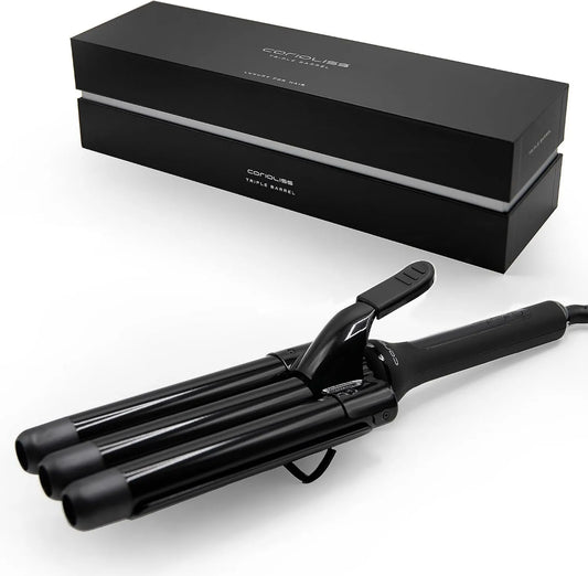 Corioliss, włosy, Onduler i Friser Looper 25 mm Triple Waver, Wiązka Żelazko 3 głowy