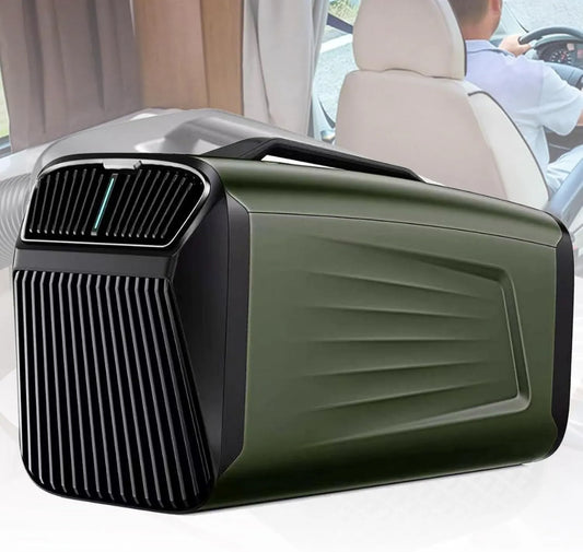 Cashwise, Klimatyzator Green- 24 V, 24 V, przenośne, minutnik, kemping, zielony, 5200 BTU efektywne chłodzenie Green-24 V