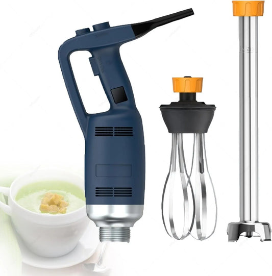 DPLXQPP blender ręczny, Mikser, 50 cm, 350 W, 500 W, 750 W, mieszalnik Inox 304 350 w / 500 W / 750 W, profesjonalny, restauracja, stal nierdzewna, krem Fouetée 500 W- 50 cm 350 w/500 w/750 w 500 W-50 cm