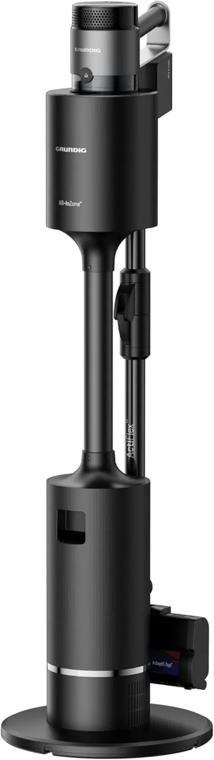 Grundig VCP 9431 odkurzacz, 450 W, 500 ml, zasilanie akumulatorowe, Pro odkurzacz akumulatorowy 2 w 1, technologia CyclonStorm, zginana rura