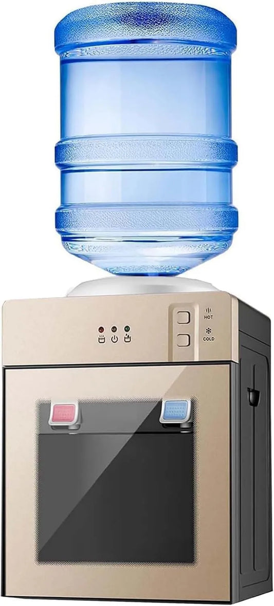 Generic, 3 Ustawienia temperatury, Fontanna wody Compoter wyposażone w opcje ciepłej i zimnej wody, Mini elektryczna fontanna wody dla domu lub