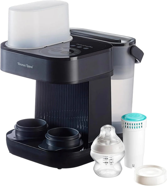 Tommee Tippee, dozownik, filtr, system filtracji wody pitnej, aplikacja, wymiary do dostosowania