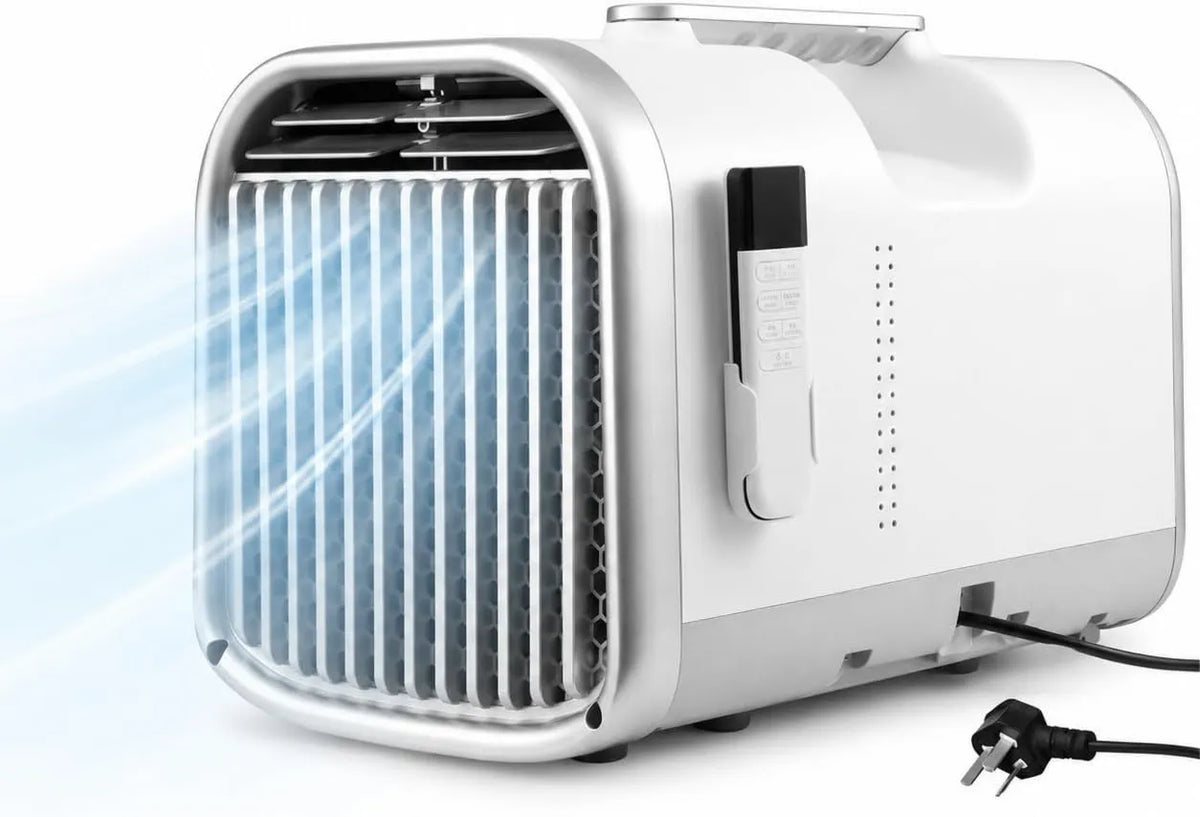 Soflightmok klimatyzator przenośny, biały- V1pro220 V, 1500 W, Cichy, kemping, biały biały-V1pro220 V