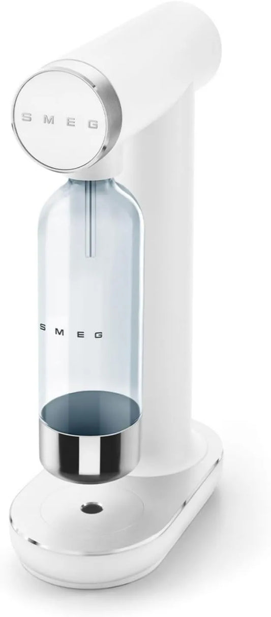 Smeg, SKC01WHM CO2 generator wody, Butelka, 800 ml, dotyk, biały