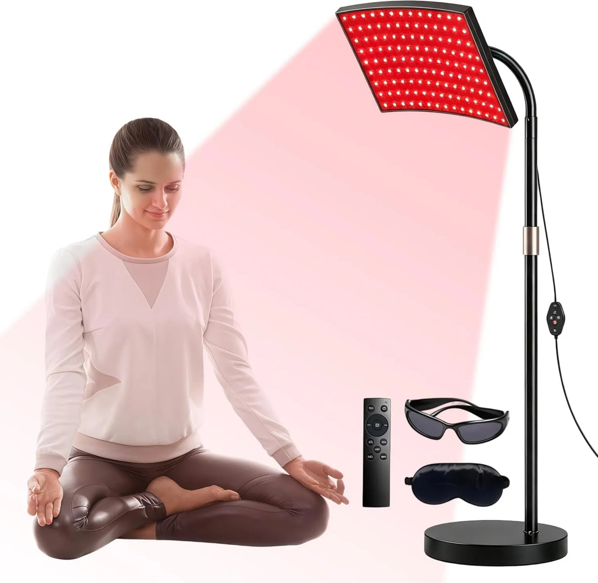 Viridux, Lampa, e-aparatura, czerwona, na całe ciało, czerwona LED-światło migające